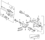 Image of CV Joint Kit (Rear) image for your 1996 Toyota Corolla   