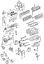 CAMSHAFT & TIMING. CRANKSHAFT & BEARINGS. CYLINDER HEAD & VALVES. LUBRICATION. MOUNTS. PISTONS. RINGS & BEARINGS. Diagram