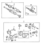 Diagram DRIVE AXLES. AXLE SHAFTS & JOINTS. FRONT AXLE. PROPELLER SHAFT. for your 2011 TOYOTA TUNDRA Base Standard Cab Pickup Fleetside