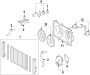 Diagram COOLING SYSTEM. COOLING FAN. RADIATOR. WATER PUMP. for your 2002 TOYOTA PRIUS