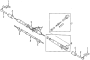 P/S PUMP & HOSES. STEERING GEAR & LINKAGE. Diagram