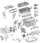 Diagram CAMSHAFT & TIMING. CRANKSHAFT & BEARINGS. CYLINDER HEAD & VALVES. LUBRICATION. MOUNTS. PISTONS. RINGS & BEARINGS. for your 1999 TOYOTA 4RUNNER