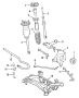 REAR SUSPENSION. RIDE CONTROL. STABILIZER BAR. SUSPENSION COMPONENTS. UPPER CONTROL ARM. (1/1)