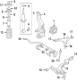 Image of HOUSING (NON HAZ. STRUT MOUNT. image for your 2007 Land Rover LR3   