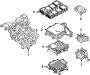 Blower motor. BLOWER UNIT ASSEMBLY - BATTERY. 