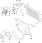 Image of Radiator Coolant Hose (Upper, Lower) image for your Ford Ranger  