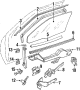 Image of Window Regulator (Front) image for your 2022 Chevrolet Spark  LS Hatchback 