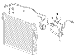 TRANS oil cooler lines.