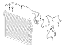 Image of Transmission. Pipe. Oil. Cooler. Automatic. Assembly - Fluid CLEAR. Hose Assembly. Tube. At... image for your 2020 GMC Terrain   