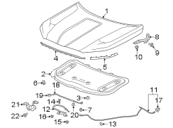 Image of Hood Insulation Pad image for your GMC Sierra 1500 Classic  