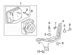 Mount bracket bolt. (Upper)