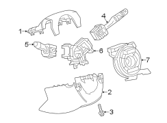 Image of Steering Column Cover (Upper) image for your Buick Century  