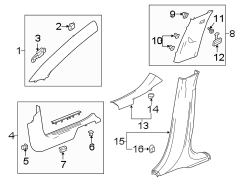 Door Sill Plate (Rear)