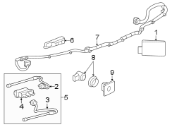 Parking Aid System Wiring Harness