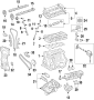 Image of Engine Cylinder Head Gasket image for your 1999 Ford F-150 4.2L Triton V6 A/T RWD Base Extended Cab Pickup Fleetside 