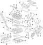 Image of Engine Cylinder Head Gasket image for your 2006 Ford Escape   