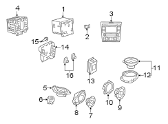 INSTRUMENT PANEL. SOUND SYSTEM. (1/1)
