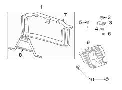 RADIATOR SUPPORT.