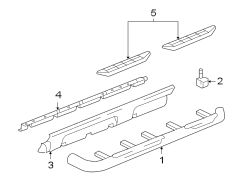 PILLARS. ROCKER & FLOOR. RUNNING BOARD.