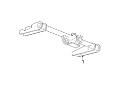 REAR BUMPER. TRAILER HITCH COMPONENTS.