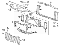 RADIATOR SUPPORT.