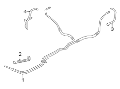 Automatic Transmission Oil Cooler Tube