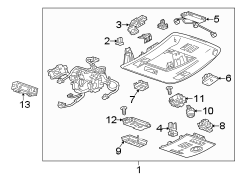 OVERHEAD CONSOLE.