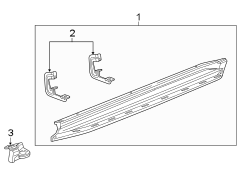 PILLARS. ROCKER & FLOOR. RUNNING BOARD.