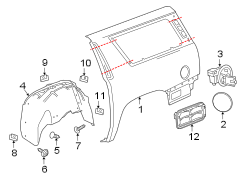 QUARTER PANEL & COMPONENTS.