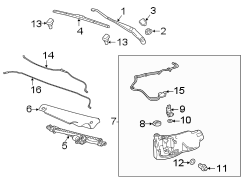 Wiper & washer components.