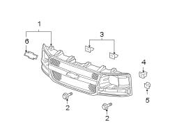 GRILLE & COMPONENTS.