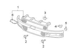 Grille & components.