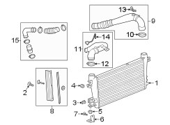 Image of Intercooler image for your 2008 GMC Yukon XL 2500   