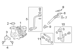 Turbocharger Coolant Line