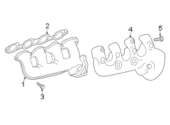 Exhaust system. Manifold.