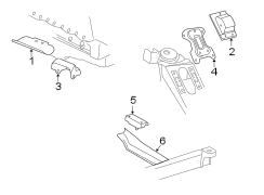 Front door. Engine & TRANS mounting.