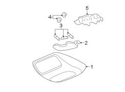 OVERHEAD CONSOLE.