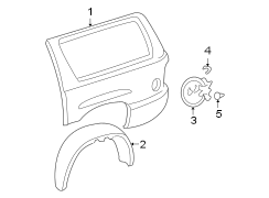 QUARTER PANEL & COMPONENTS.