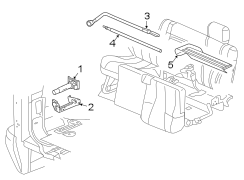 REAR BODY. JACK & COMPONENTS.