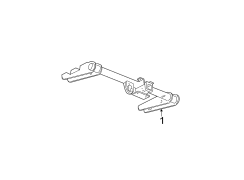 REAR BUMPER. TRAILER HITCH COMPONENTS.