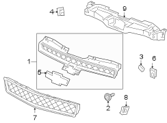 GRILLE & COMPONENTS.