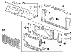 RADIATOR SUPPORT.