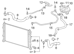 Radiator & components.