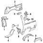 Image of Wheel Housing Side Panel (Rear, Upper) image for your Chevrolet