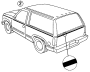 Image of Trim Stripe Tape image for your 1992 GMC C3500    