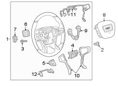 STEERING WHEEL & TRIM.