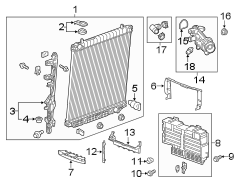 RADIATOR & COMPONENTS.