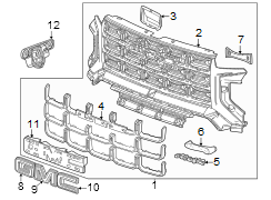 Grille (Upper, Lower)