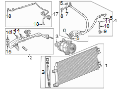 Image of A/C Condenser image for your 2024 GMC Sierra 2500 HD   