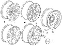 Image of Wheel image for your 2023 Chevrolet Colorado   